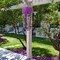4-Pack Artificial Hanging Flower Vines – Purple Silk Hanging Plants for Home, Garden, Patio, Porch, Wedding & Indoor Outdoor Decor